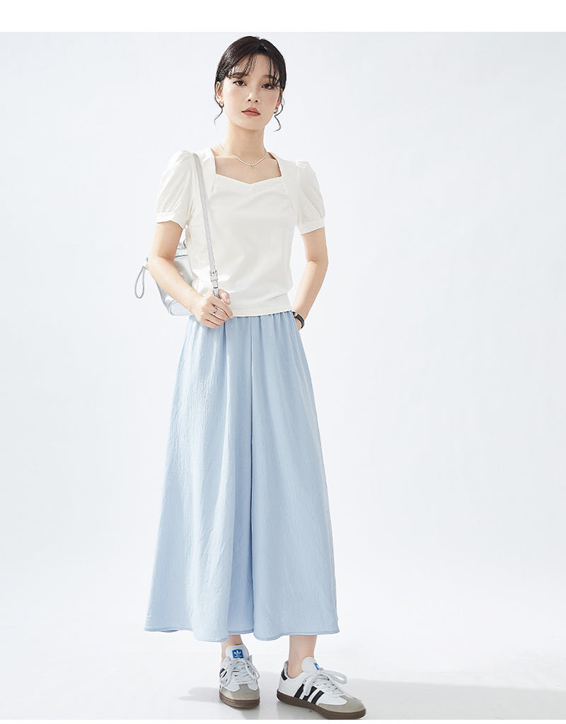 パンツ ワイドパンツ レディース 高見えワイドパンツ 春 夏 秋 美脚 ガウチョパンツ レディース 七分丈 ロング マキシ ミモレ丈 ワンマイルウェア レディース きれいめ 大きいサイズ ゆったり 裾幅広い 楽ちん 体型カバー 細見え ボトムス