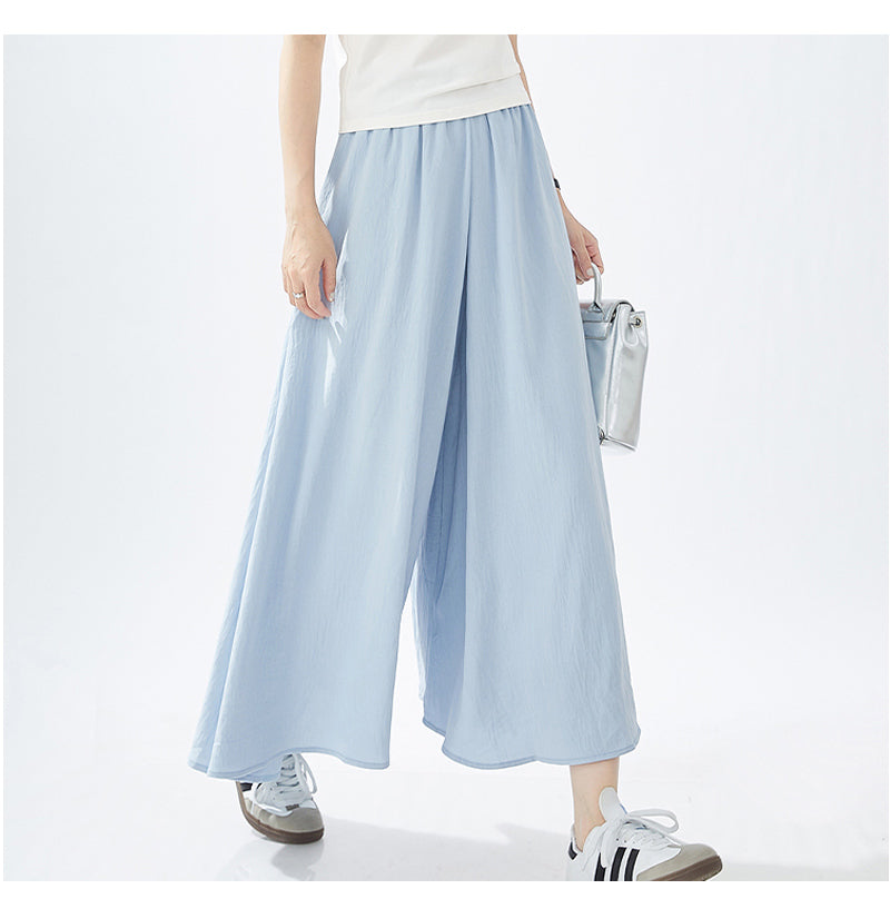 パンツ ワイドパンツ レディース 高見えワイドパンツ 春 夏 秋 美脚 ガウチョパンツ レディース 七分丈 ロング マキシ ミモレ丈 ワンマイルウェア レディース きれいめ 大きいサイズ ゆったり 裾幅広い 楽ちん 体型カバー 細見え ボトムス